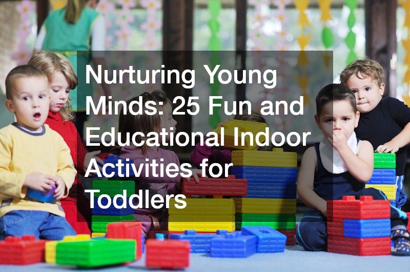 toddlers playing with blocks in the classroom